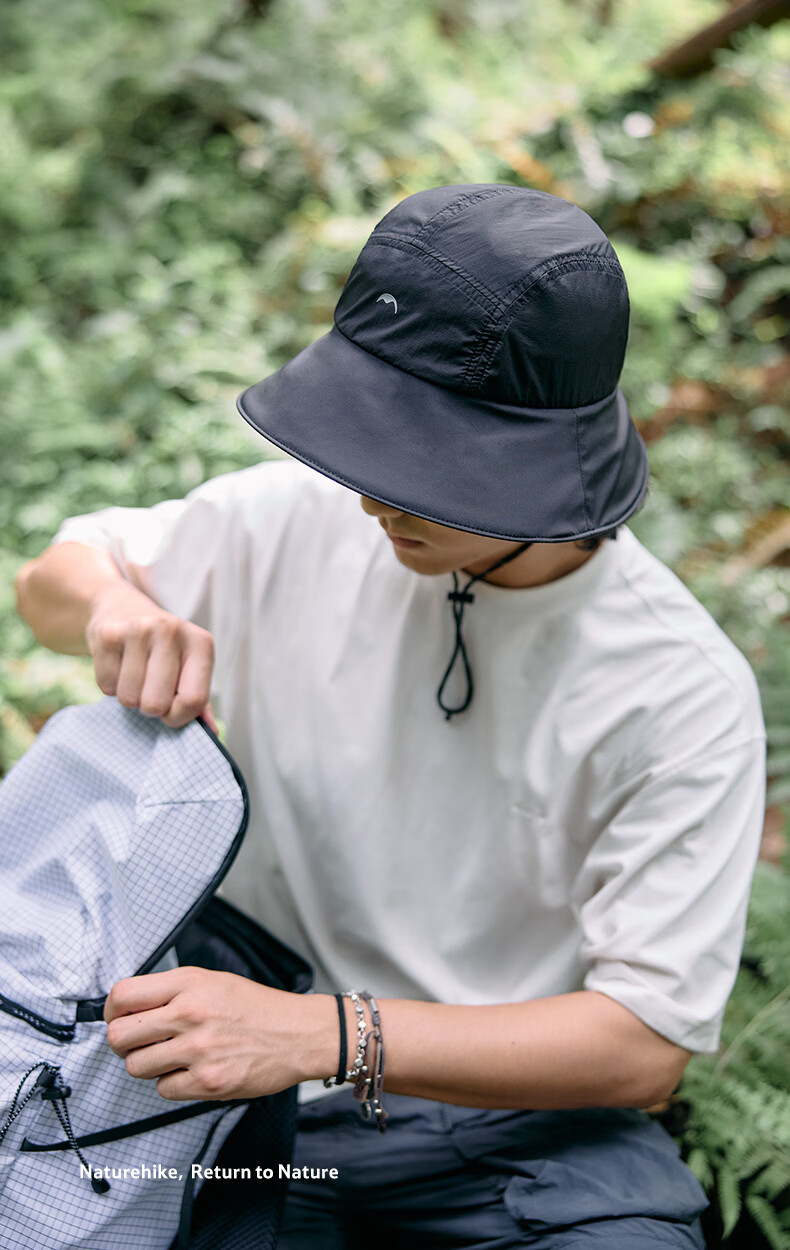 Naturehike Outdoor Lightweight Hiking Fisherman Hat Summer Sun Protection Cap for Men and Women 12