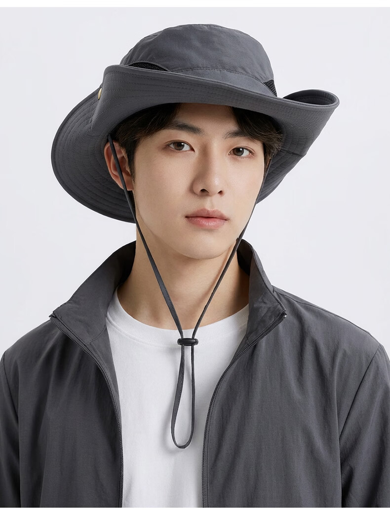 CARTELO Men's Sun Protection Hat UV Protection Fishing Bucket Hat Outdoor Summer Sunshade Cap 8