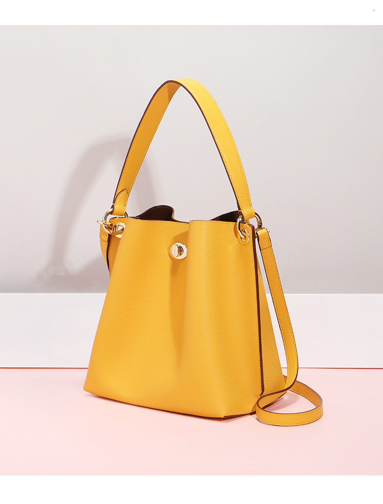 纽芝兰(nucelle)包包女包单肩包女大包潮韩版斜挎百搭水桶包 618番木