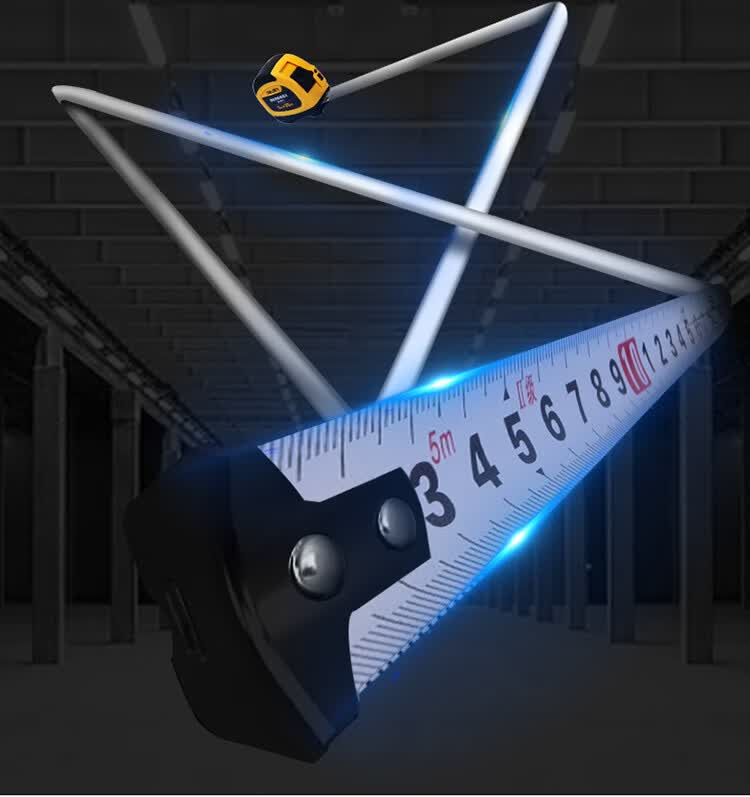 Deli 30-Meter Laser Distance Measuring Ruler with Digital Display for Real Estate Measurement And Carpentry (30-Meter Laser + 5-Meter Steel Tape Measure) 6