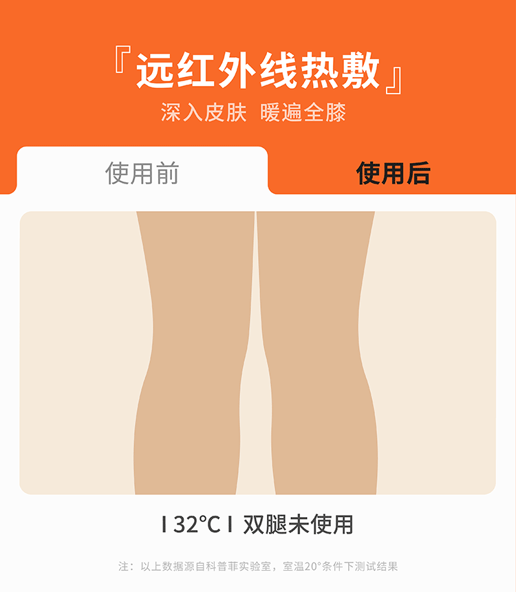 KeepFit Knee Massager Heat Pad Leg Massager Therapy Knee Pain Relief Synovitis Joint Pain Warmer Gift for Parents K20S 12