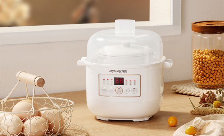 九阳joyoung电炖锅08升l白瓷燕窝隔水炖盅全自动陶瓷家用电炖盅dg08gg
