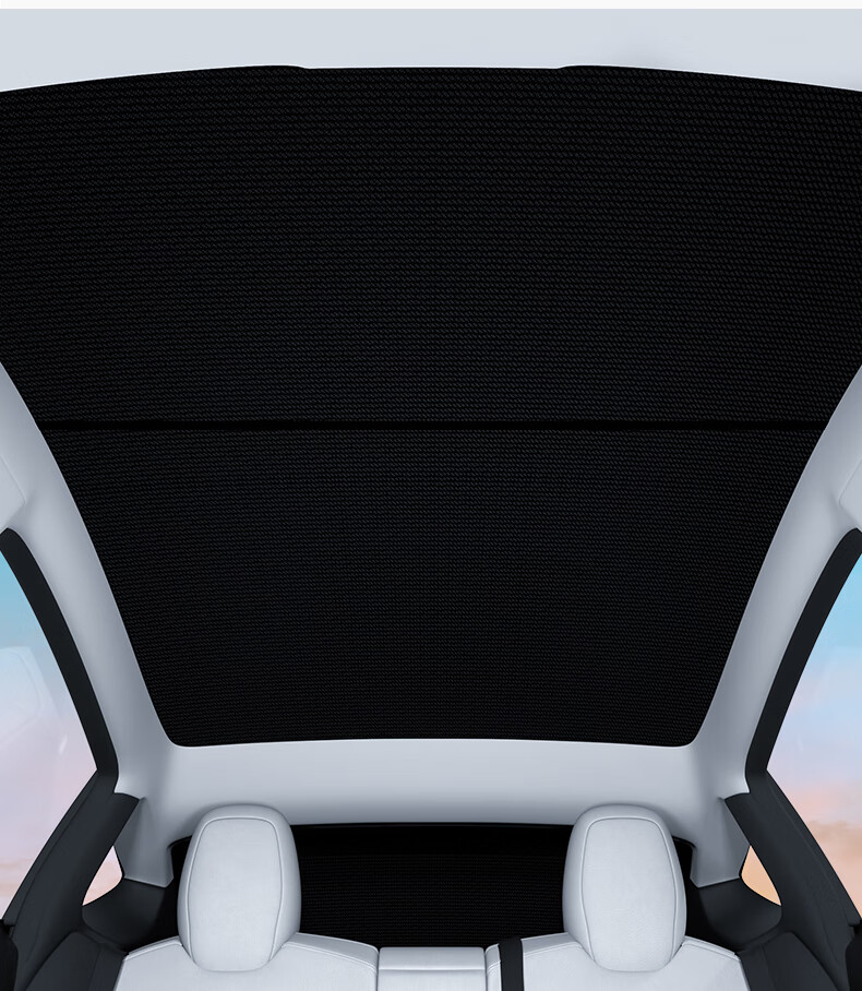 【美国】特斯拉modely遮阳帘 特斯拉遮阳帘model y 天窗遮阳顶tesla