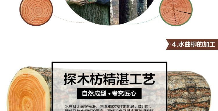 比月照明 烟花灯水曲柳灯具餐厅客厅书房卧室实木装饰吊灯3597 小号