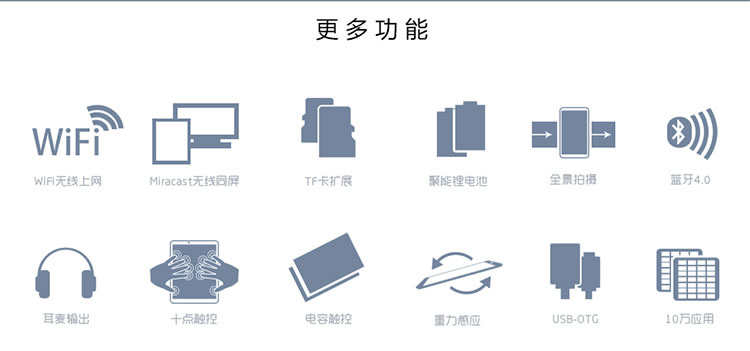 台电（Teclast） P98 3G八核版 平板电脑9.7英寸(MT8392 Air视网膜屏 2G/16GB 超薄7.4mm)前白后金