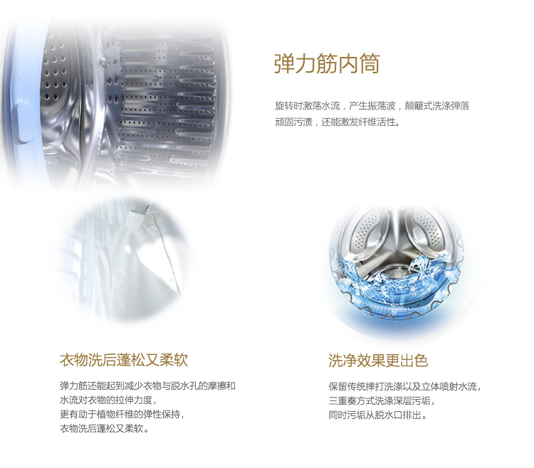 
                                        海尔（Haier） XQG60-BS1086AM 6公斤 变频滚筒洗衣机 3年质保                