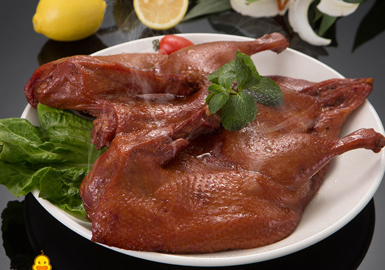 【产地直发】华英 五香鸭350g酱板鸭真空华英撕烤官同厂河南信阳潢川