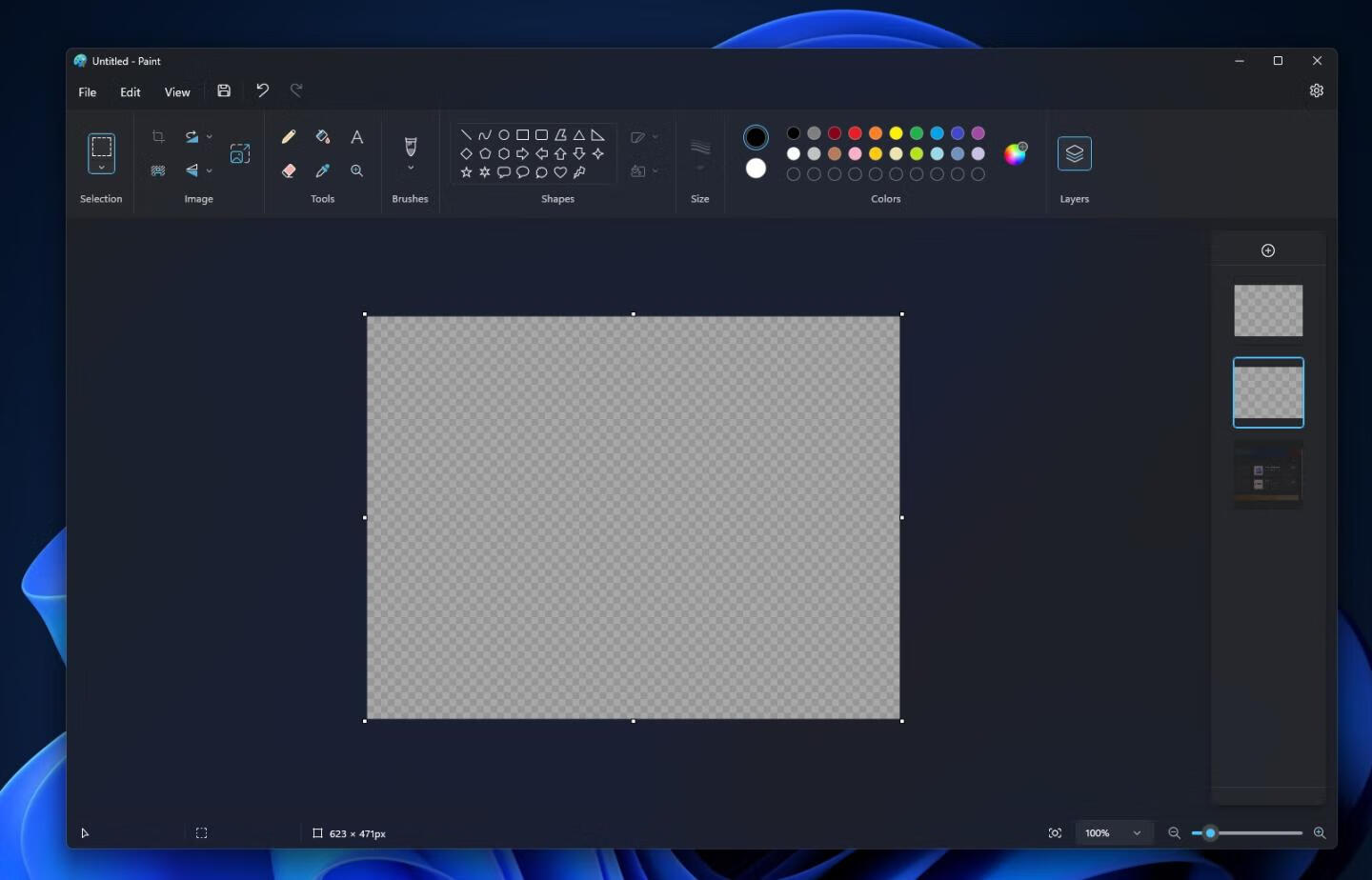 Windows 11图形编辑工具的新特性：图层和透明度详解