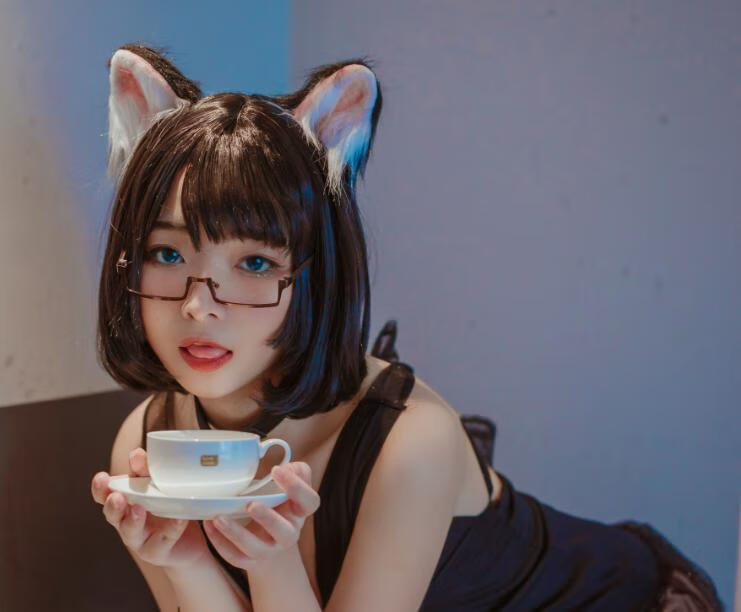 《猫猫头黑裙子》：yuuhui玉汇小姐姐的萌萌出道！插图4