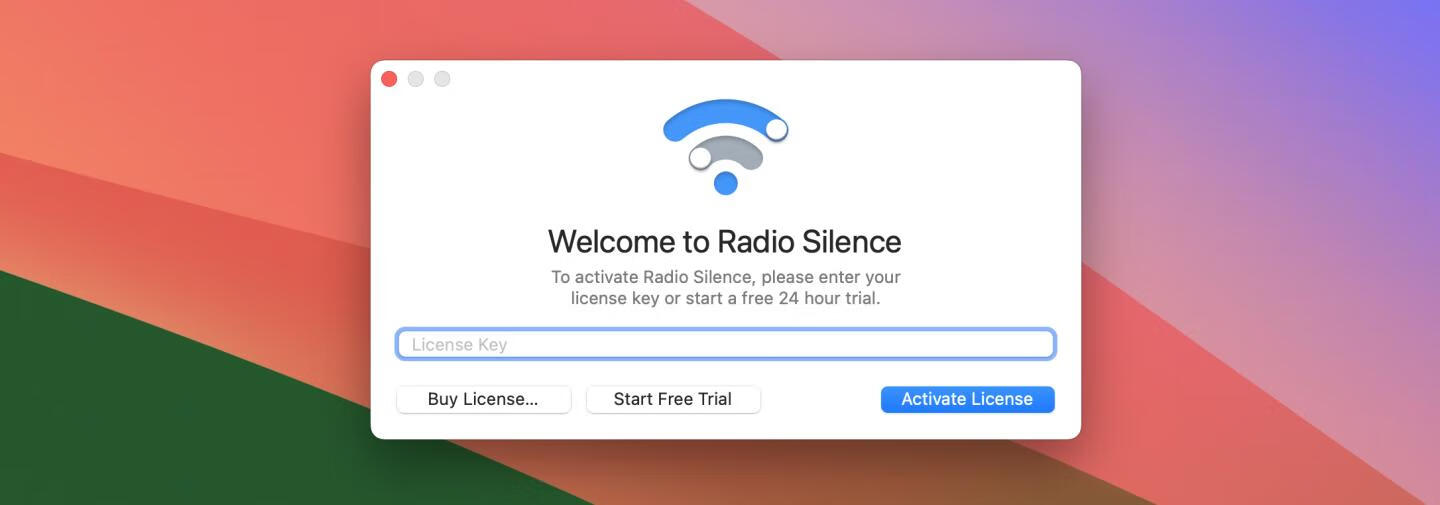 👍 Radio Silence for mac v3.2激活版 简单好用的应用联网防火墙网络监视器