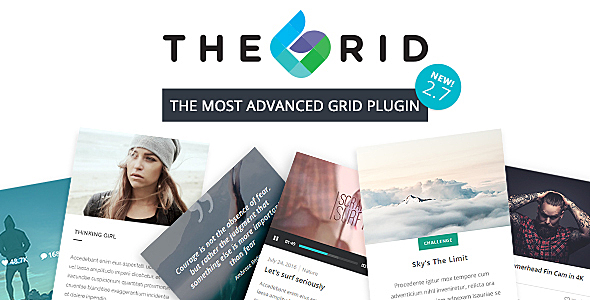 「WP插件」The Grid v2.7.3 破解专业版 【英文原版】 