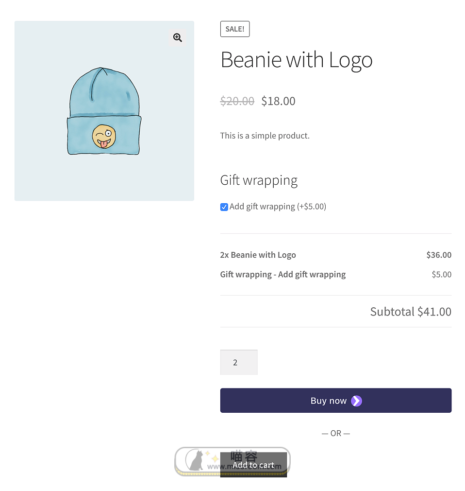 WooCommerce Product Add-ons - 第1张 WooCommerce Product Add-ons - 第1张