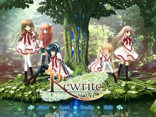 超萌美少女游戏 Rewrite 6月发售 C社