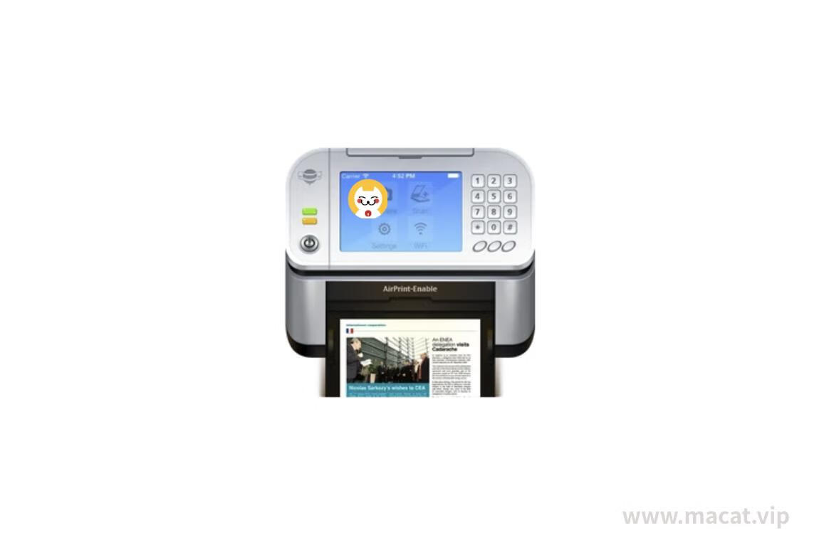 Air Printer 隔空打印机 for Mac v5.0.4 隔空打印机服务器智慧打印、无线共享、轻松办公