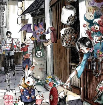 司马公公国风彩墨人物特训班第1季