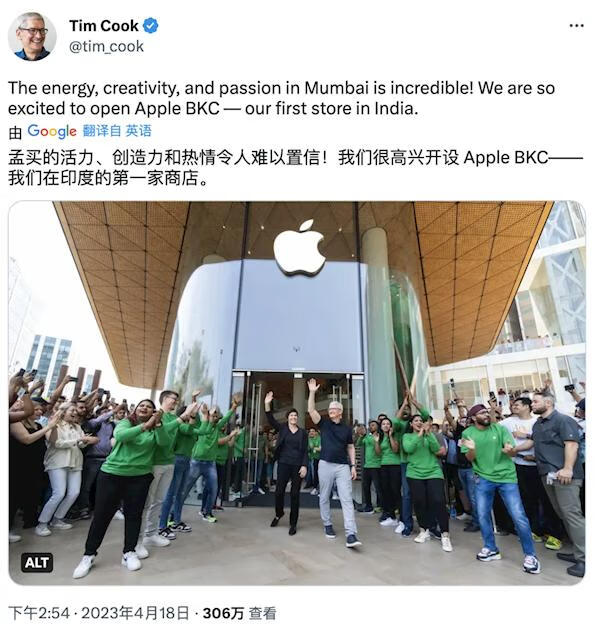 苹果将在印度待上千年 正搬运从中国学到的东西
