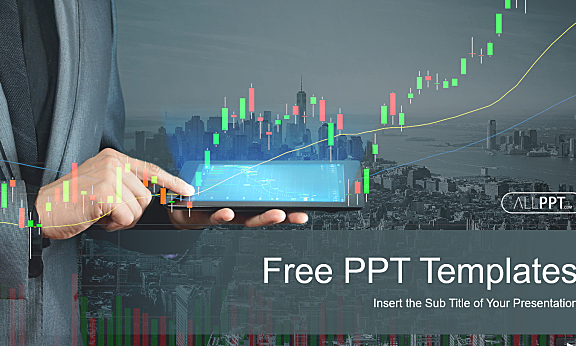 [PPT模板]股票市场PPT模板 