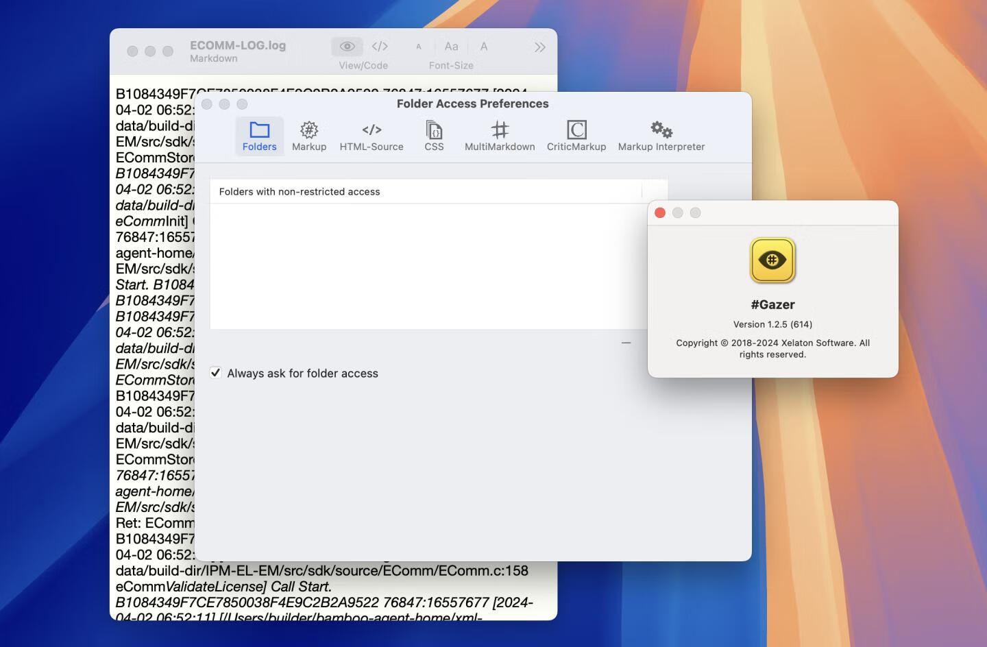 Gazer for mac v1.2.5激活版 Markdown格式文本工具