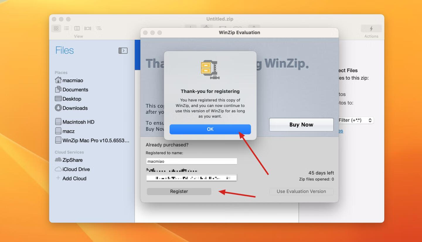 WinZip Mac Pro for mac v10.5.6553英文注册版 压缩解压工具