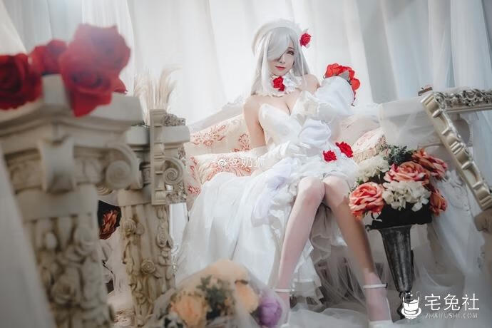 奶狮不咬人全套cos图片合集 中国风如梦令仙气飒爽