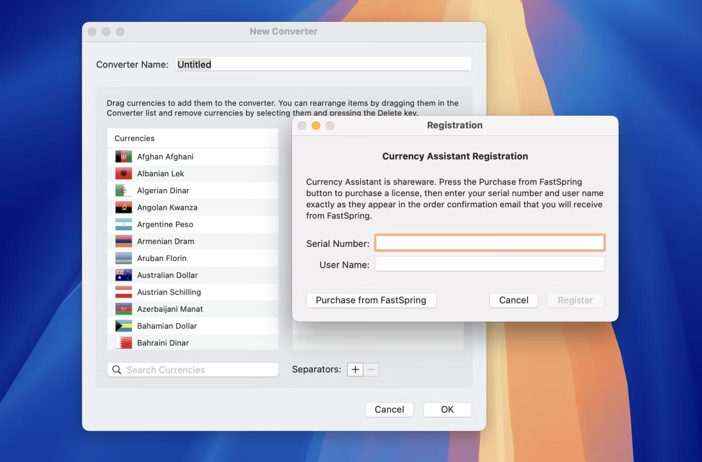 Currency Assistant for Mac v3.6.3激活版 货币兑换计算器