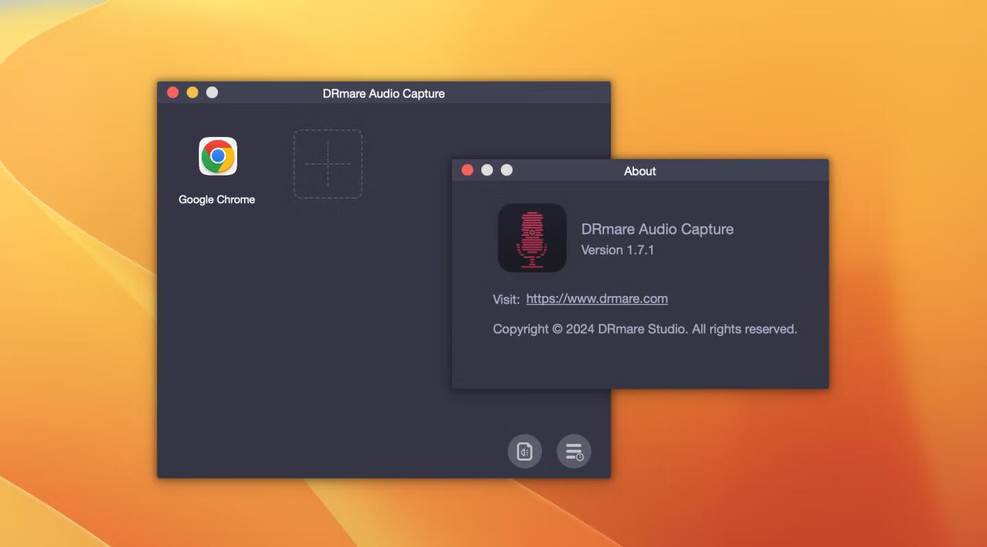 DRmare Audio Capture for Mac 激活版 音频采集收集工具