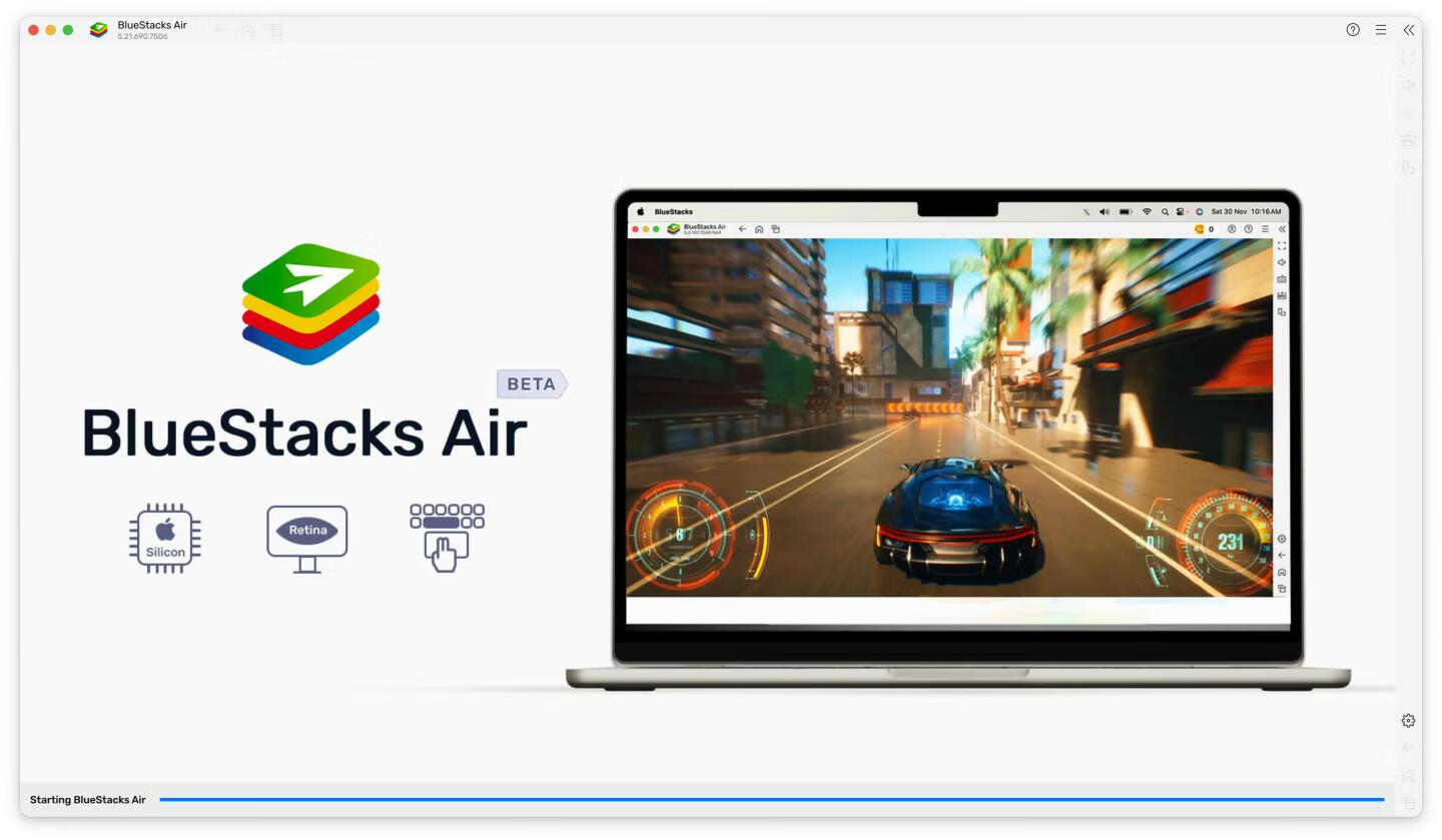 BlueStacks for mac v5.21.690.7506官方版 Android安卓模拟器