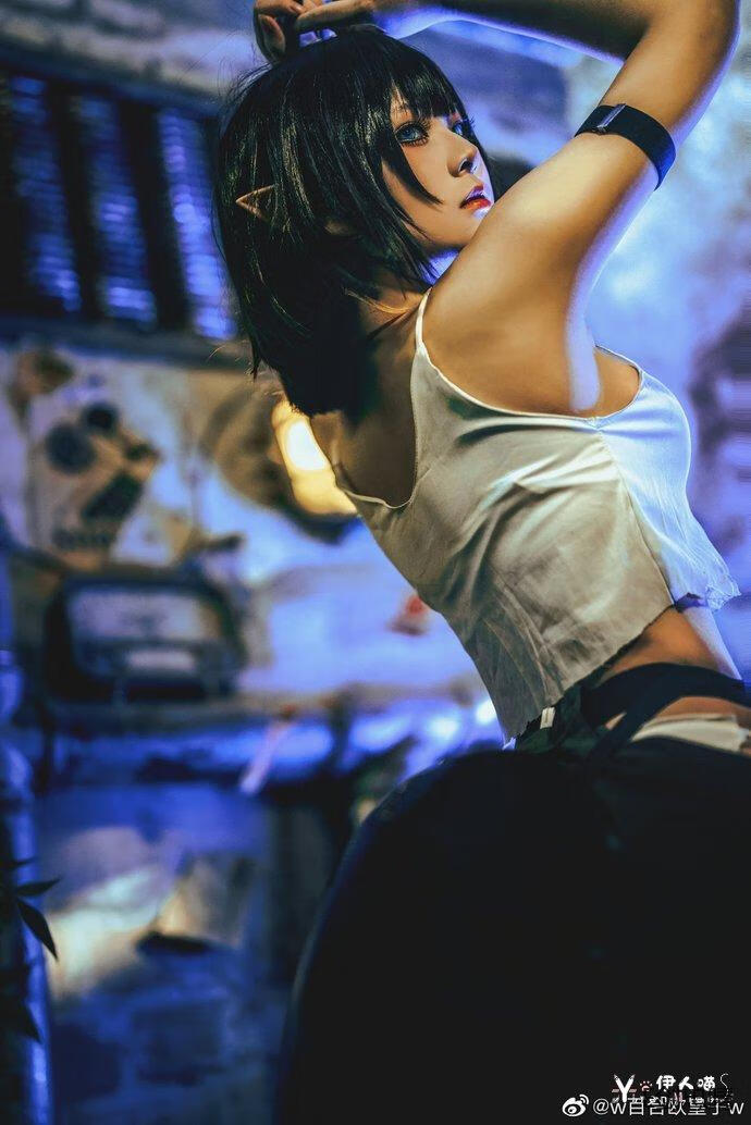 「COSPALY」明日方舟森蚺熔锻铸匠-15P @百合欧皇子