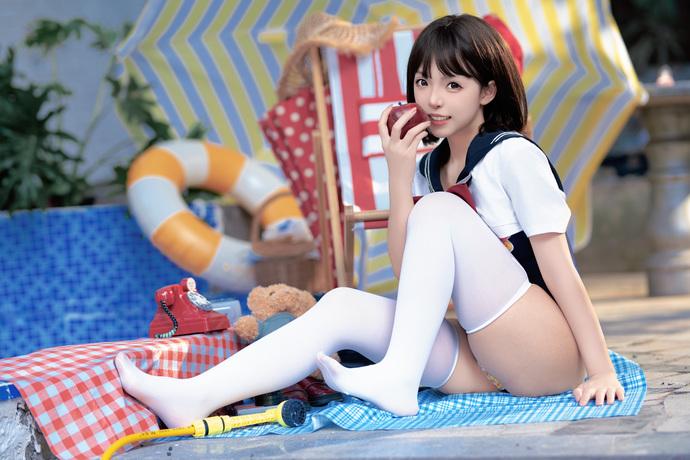 Bangni邦尼-反差JK泳装 [97P7V-845MB]