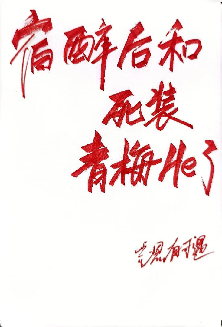 宿醉后和死装青梅he了