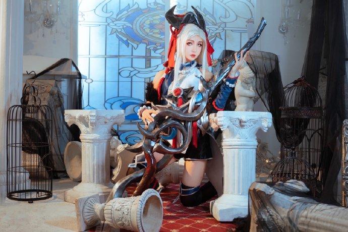「COSPALY」英雄联盟净雪之月凯特琳-10P@我最喜欢伊泽瑞尔了 (3).jpeg