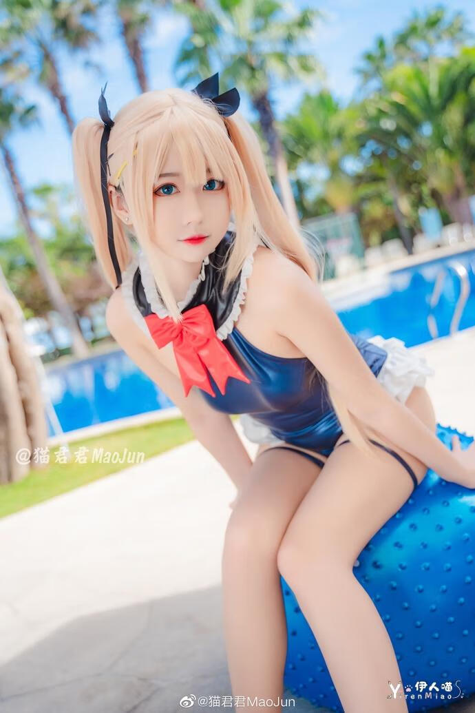 「COSPALY」碧蓝航线玛丽萝丝-9P @猫君君MaoJun