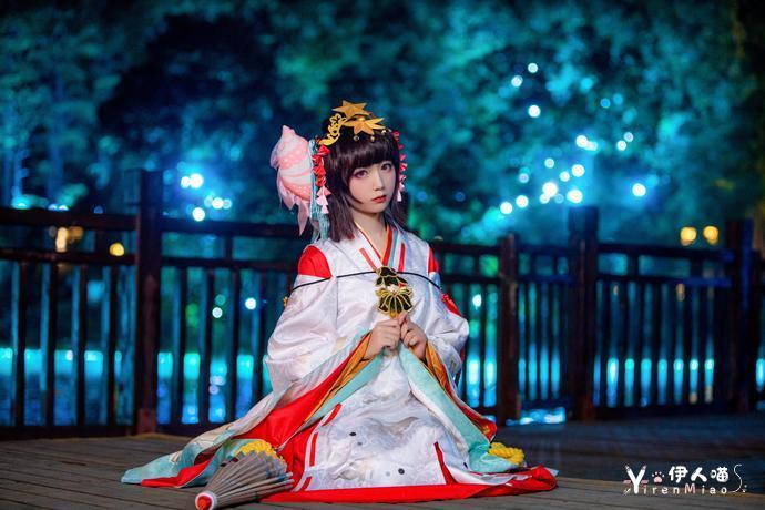 弦音sic cosplay作品025 阴阳师 神乐 伊人喵.png 佛系博主弦音sic合集有多少部?清纯萌妹子看个够