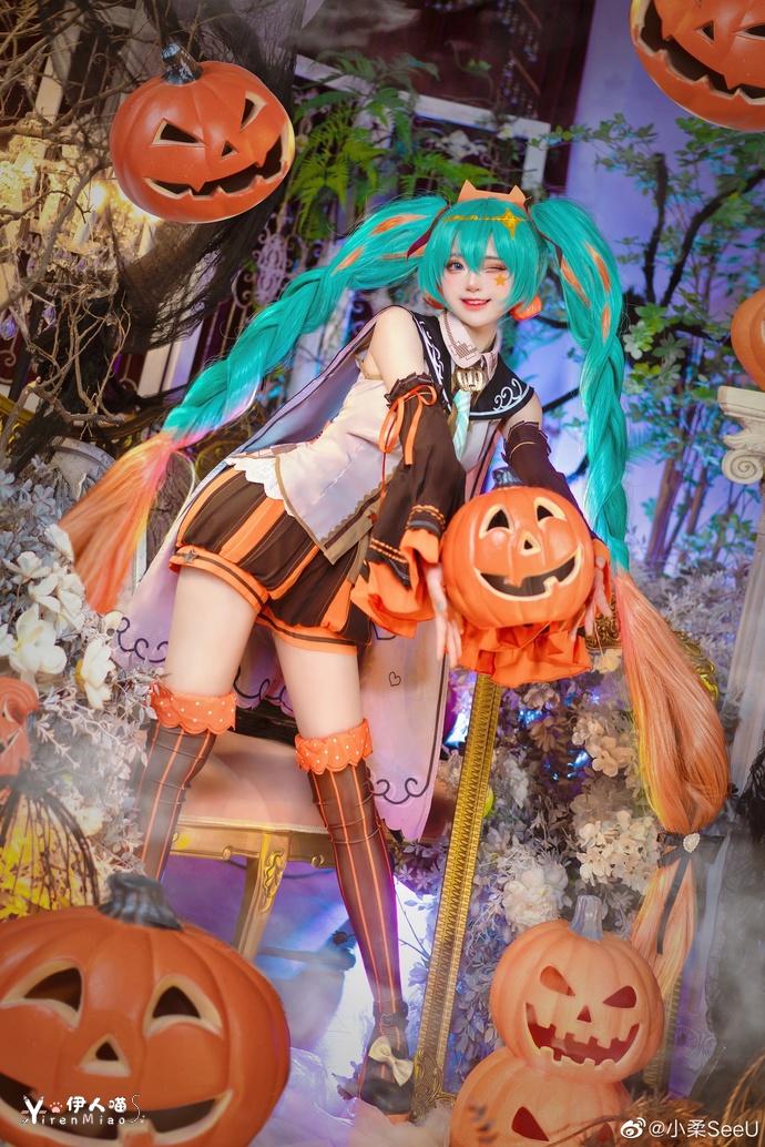 「COSPALY」万圣节南瓜miku-8P @小柔SeeU (8).jpg