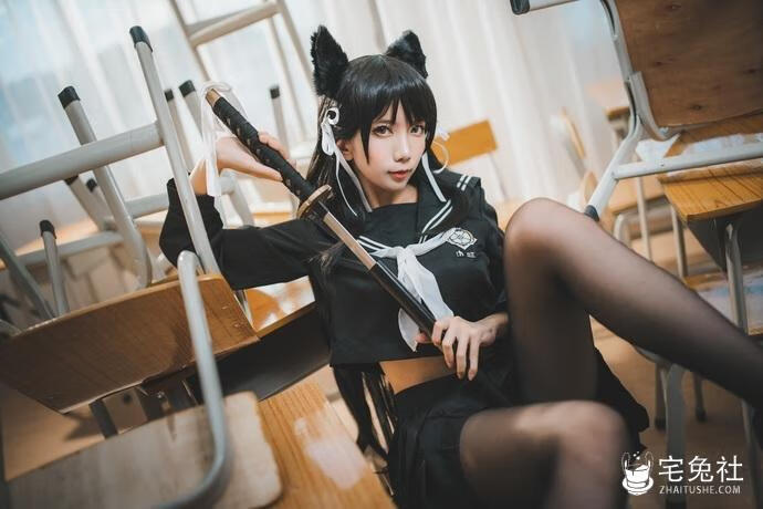 迷失人形 cosplay作品008 犬 学院幻想曲 (1) 宅兔社.jpg 迷失人形quq全套cos图片合集 异域风情的迷老师