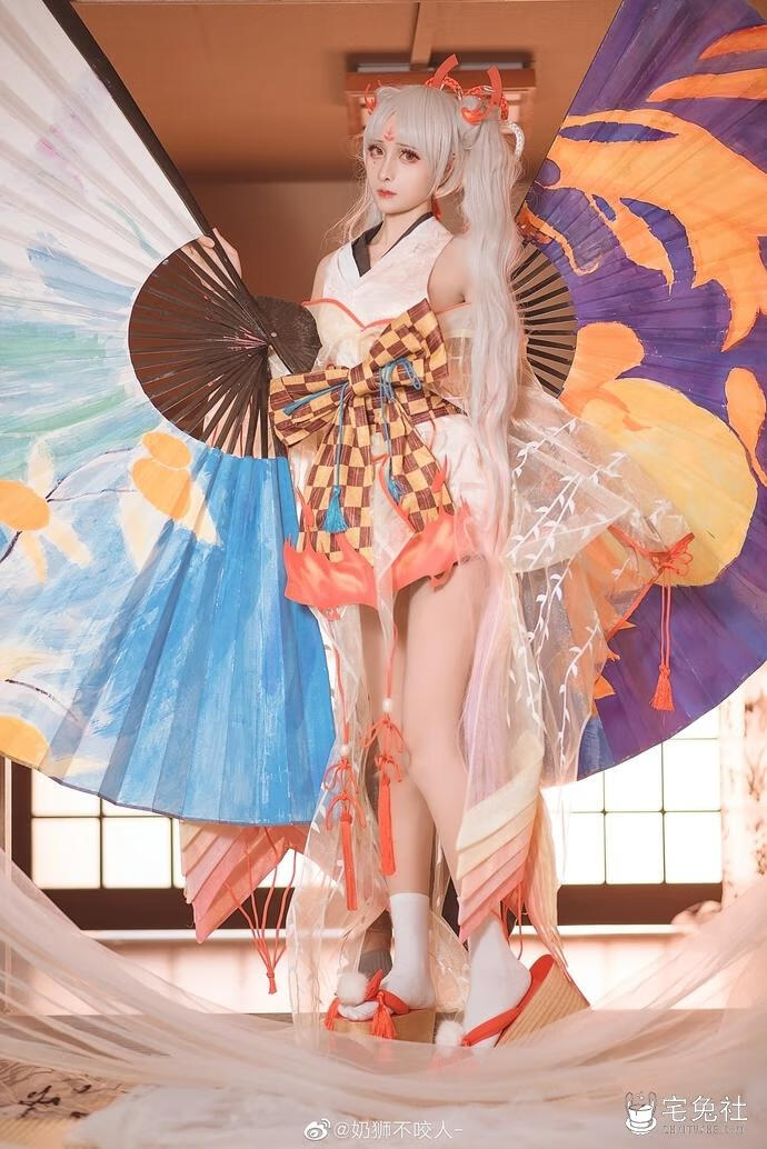 奶狮不咬人全套cos图片合集 中国风如梦令仙气飒爽