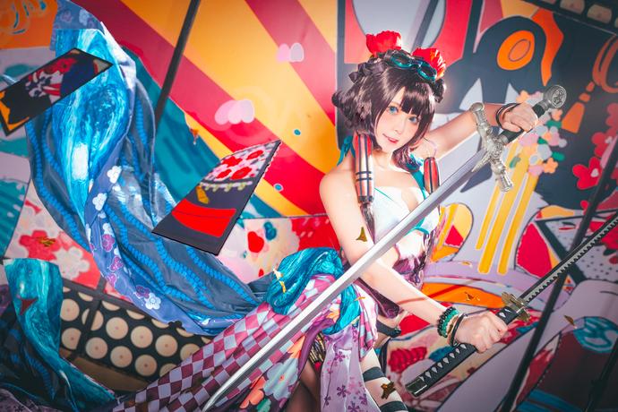 w百合欧皇子w cosplay作品012 水着阿荣 宅兔社.jpg w百合欧皇子w全套作品图合集 cos圈的一股清流