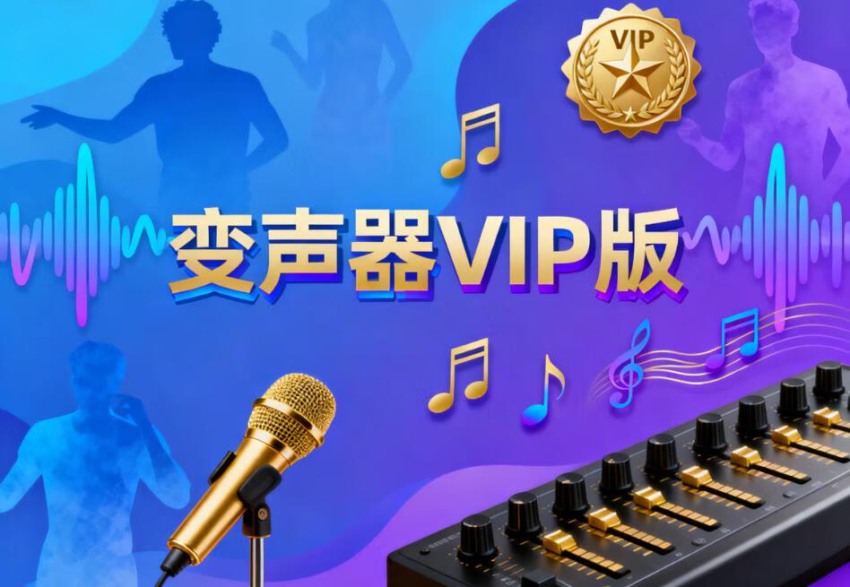 变声器VIP版1.6.4各大语音包等你来拿-稀缺资源网