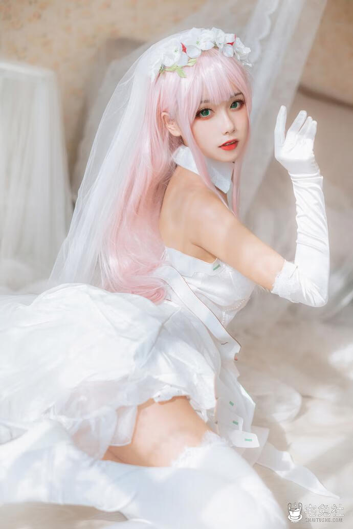 Momoko葵葵-NO.038-泳装-兔女郎花嫁.jpg Momoko葵葵全套cos图片合集 魅力coser的视觉盛宴