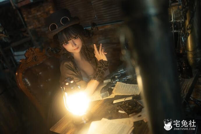 蠢沫沫cos合集作品 蒸汽少女 宅兔社.jpg