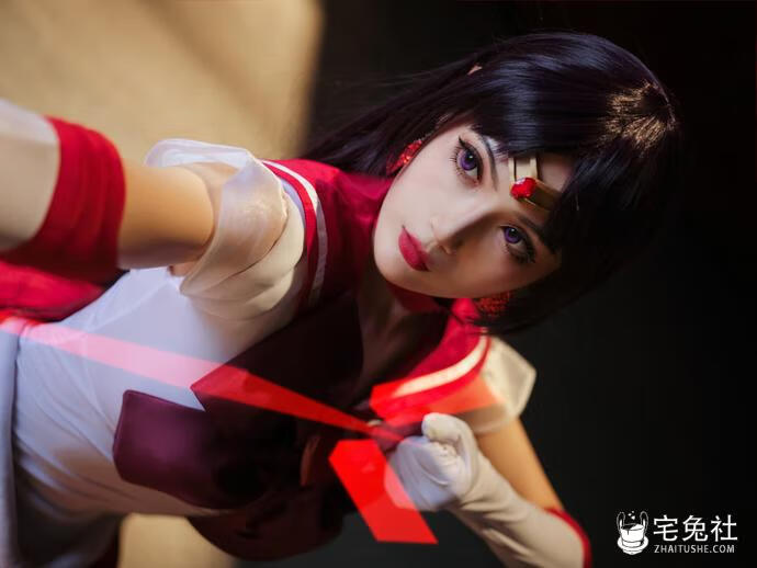 一米八的大梨子-NO.018-火野丽-1.jpg 一米八的大梨子全套cos图片合集 她的推特散图有什么福利