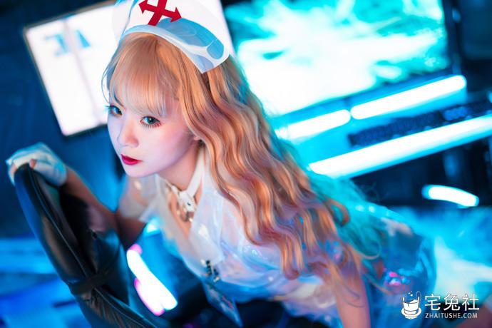 是青水百合子全套cos图片合集 可爱婴儿肥的色系萌妹子