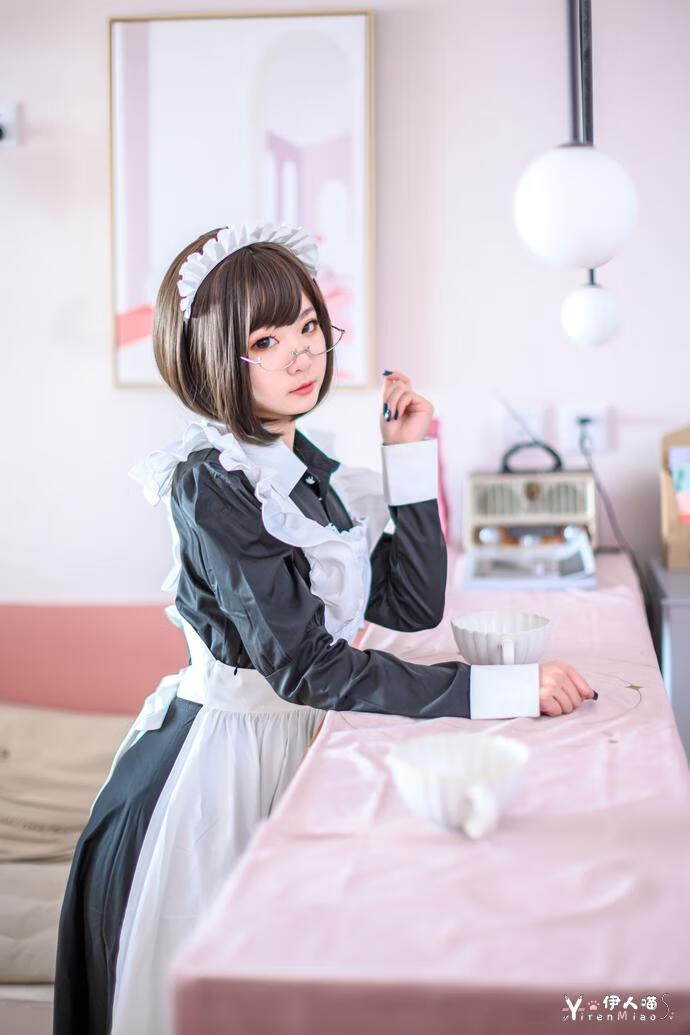 是青水 cosplay作品006 女仆 (3) 宅兔社.jpg