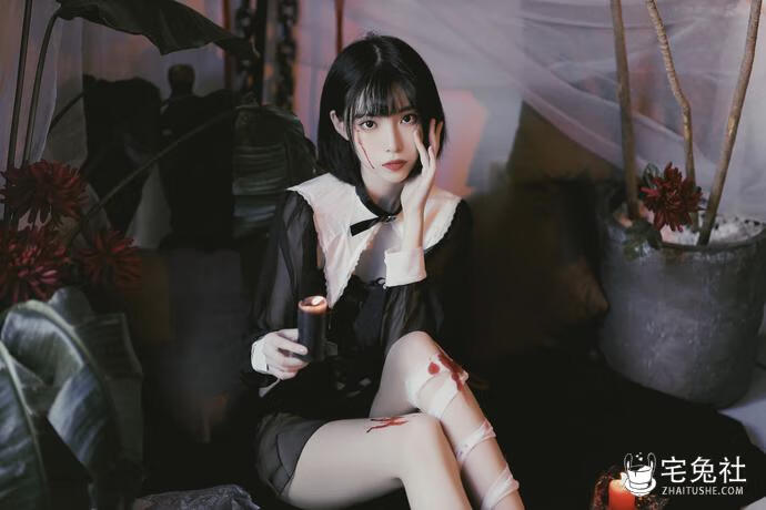 许岚LAN全套cos图片合集 (3) 宅兔社.jpg 许岚LAN全套cos图片合集 许岚LAN是正经coser博主吗