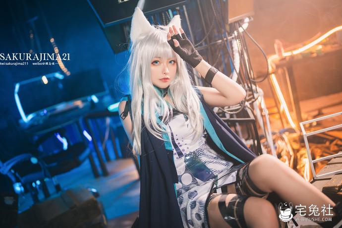 樱岛嗷 cosplay作品008 迷迭香 (1) 宅兔社.jpg 樱岛嗷一全套作品图合集 碧蓝航线cos图片大赏析