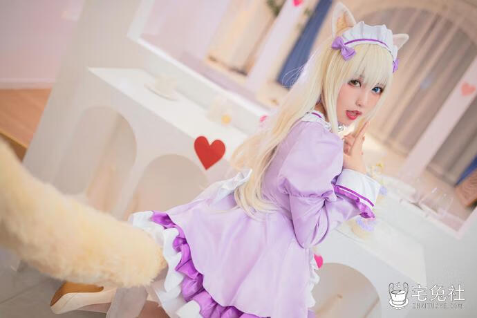 猫田圣奈奈-NO.008-椰子.jpg 猫田圣奈奈(桃之啾啾)全套cos图片合集 明日方舟食铁兽可爱有肉