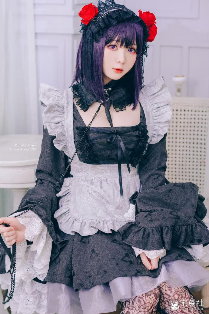 霜月shimo cosplay作品 黑江雫 (1) 宅兔社.jpg