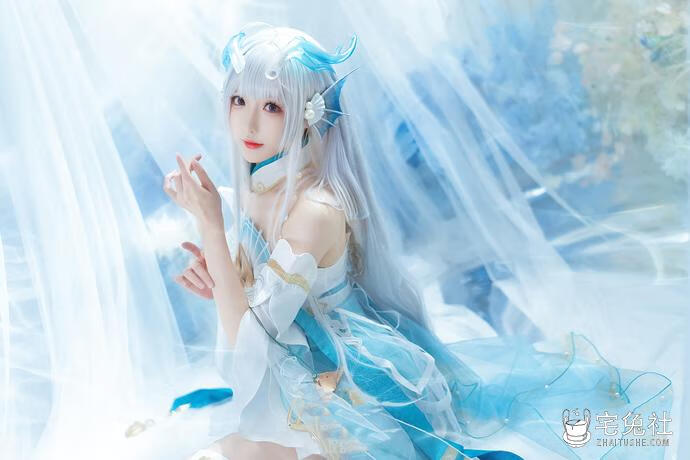 南宫 cosplay作品014 西施 宅兔社.jpg 小南宫zzZ全套作品图合集 清纯与美丽并存的二次元梦幻女神!