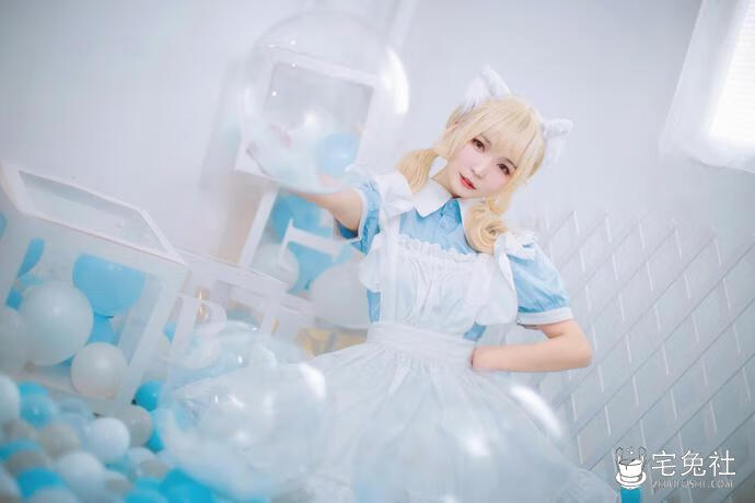 北之北 VOL.11 女仆装 (1) 宅兔社.jpg 北之北全套cos图片合集 会cos装扮的人民教师请给我来一沓