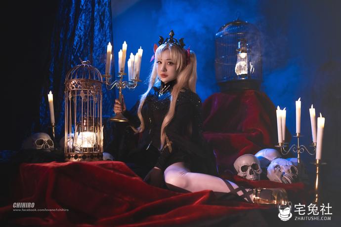 叫我千寻大人 cosplay作品016 Ereshkigal (1) 宅兔社.jpg 叫我千寻大人全套作品图合集 穿越次元华丽中带点叛逆